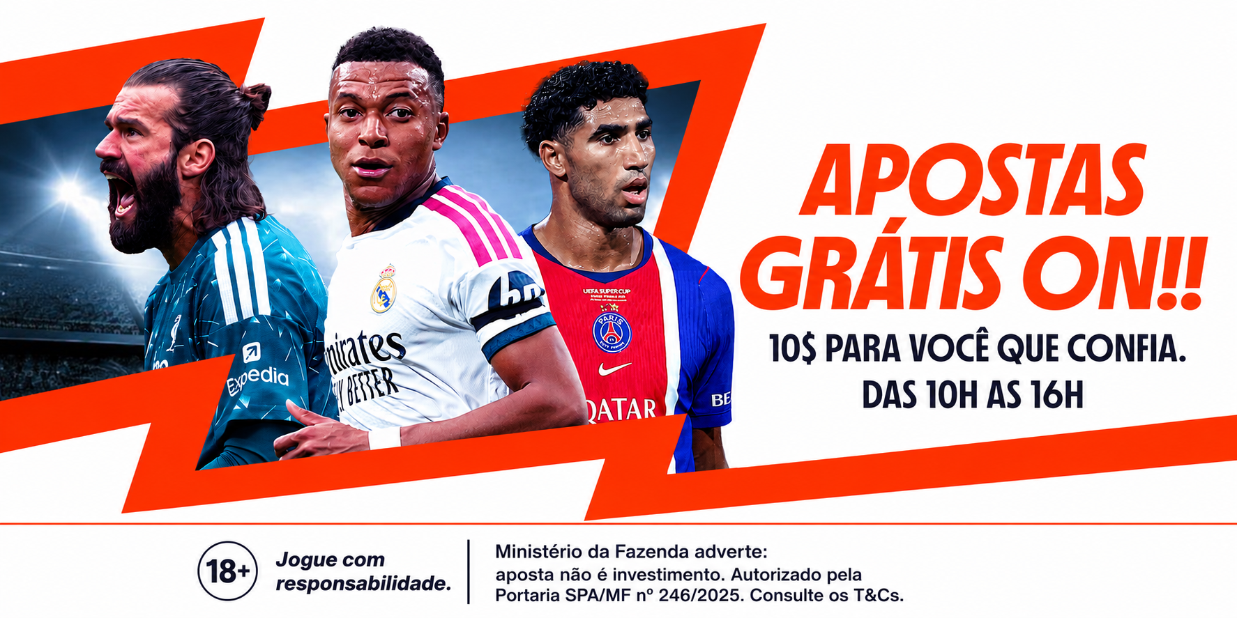 R$10 na Betano