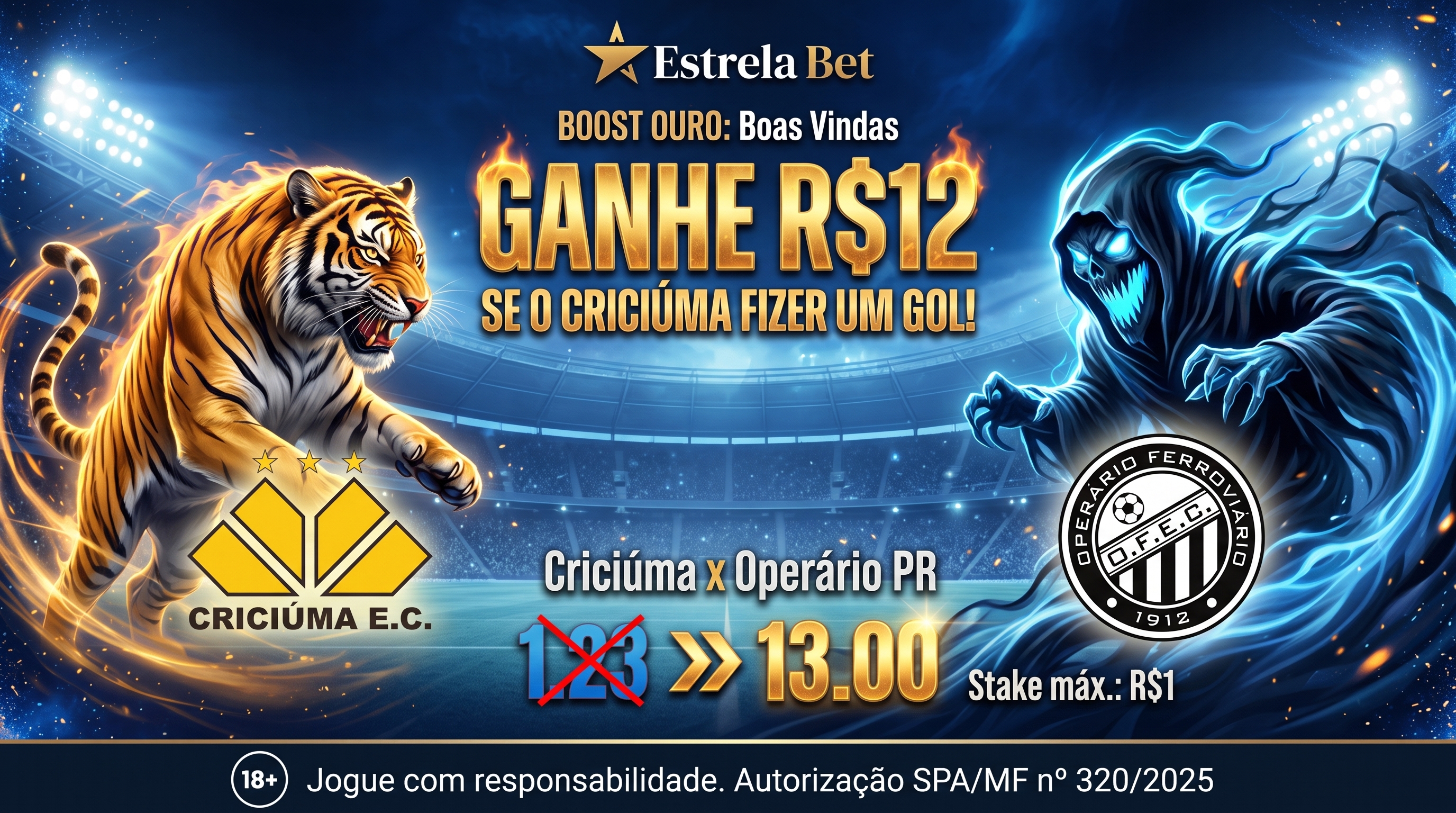 Estrela Bet - Boas Vindas