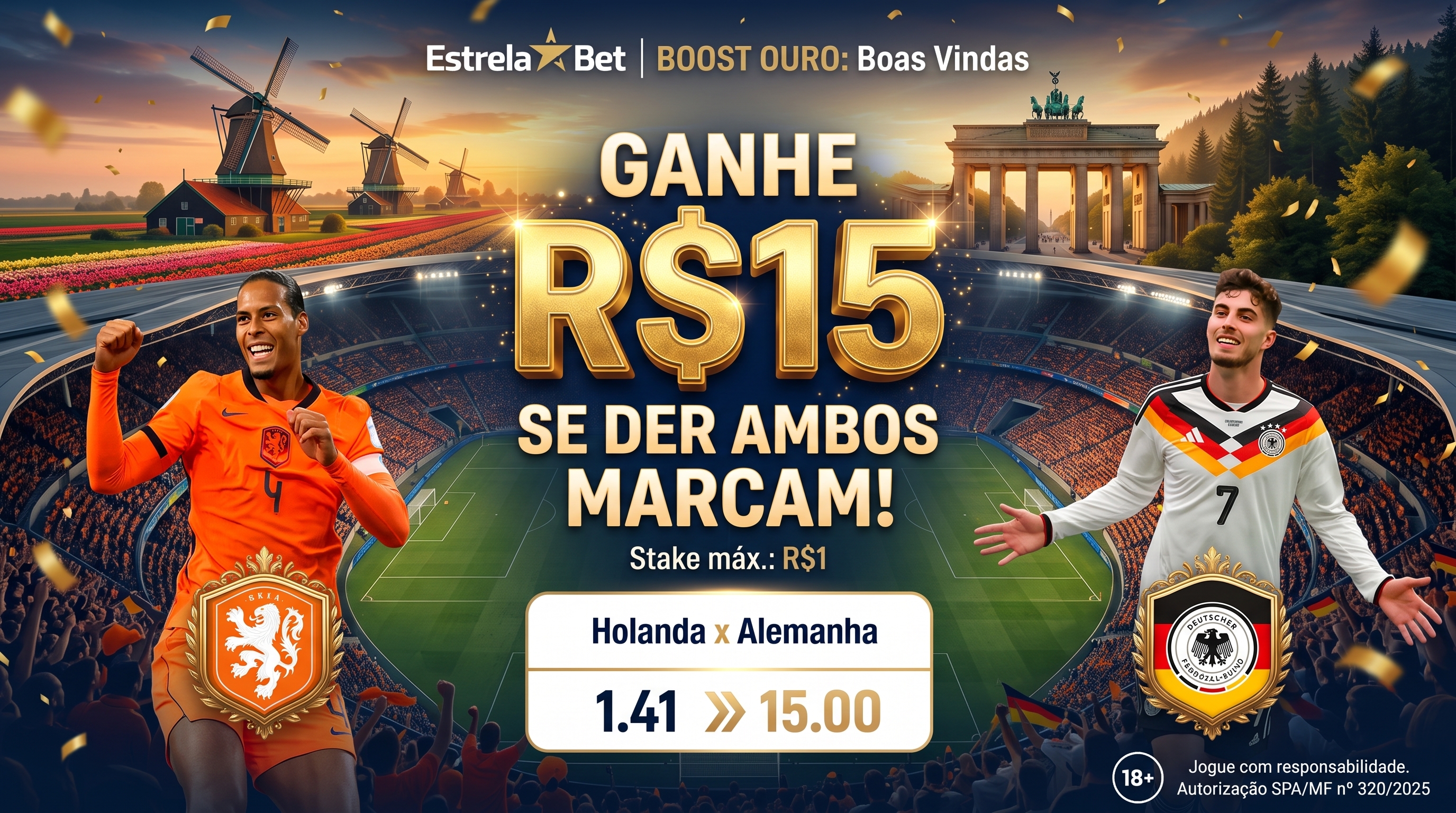 Estrela Bet - Boas Vindas