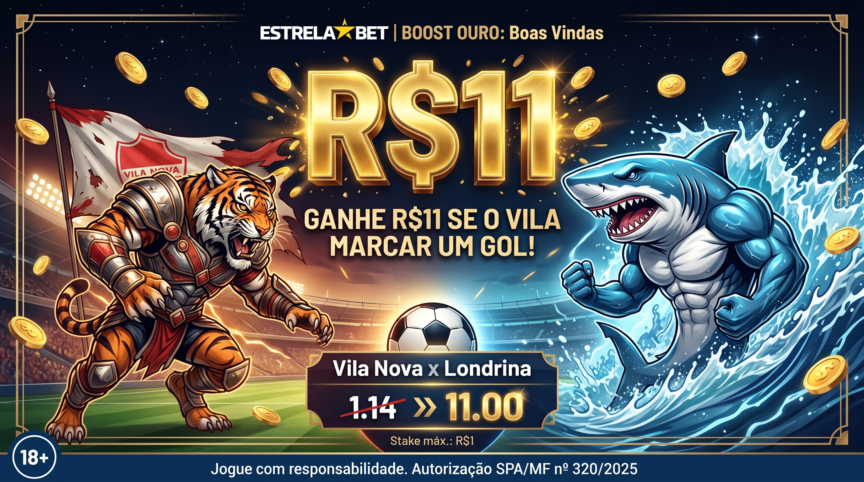 Estrela Bet - Boas Vindas